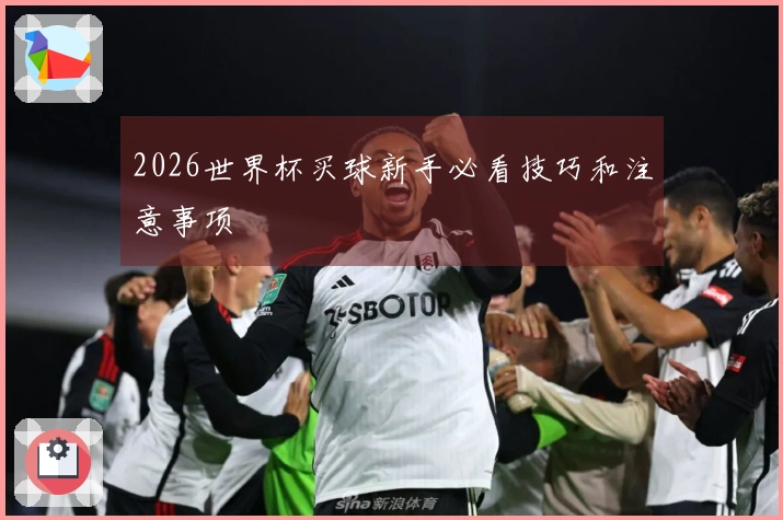 2026世界杯买球新手必看技巧和注意事项